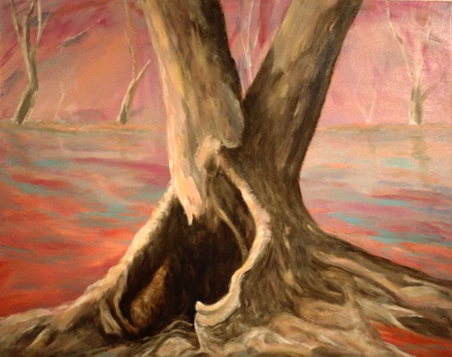 River Tree
36x48
acrylic on canvas
©1990